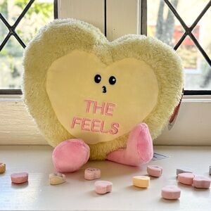 Gigglescape Heart Candy 5” Plush - The Feels - Conversation Sweetheart Valentine